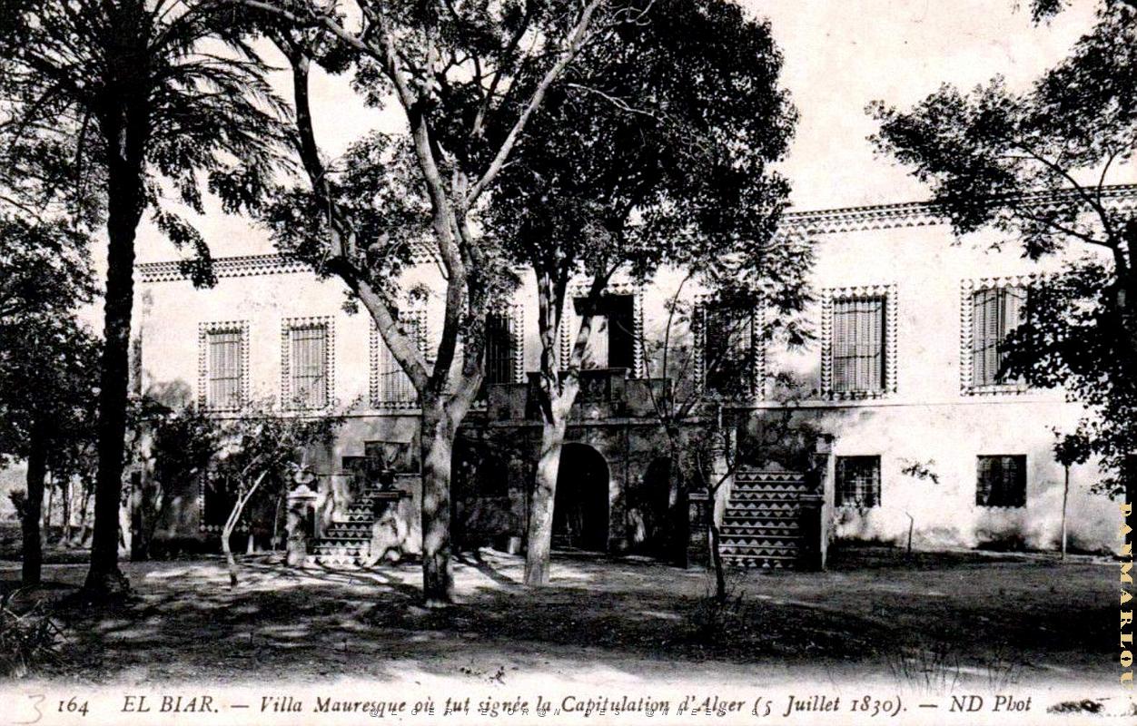 Alger - El-Biar - Villa ou fut signee la Capitulation d'Alger - 1830.jpg